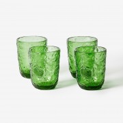 Bonnie and Neil | Tumblers | Gem Green | Set of 4 Bonnie and Neil | Tumblers | Gem Green | Set of 4